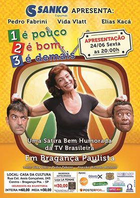 Final de semana terá atrações teatral e musical na Casa de Cultura