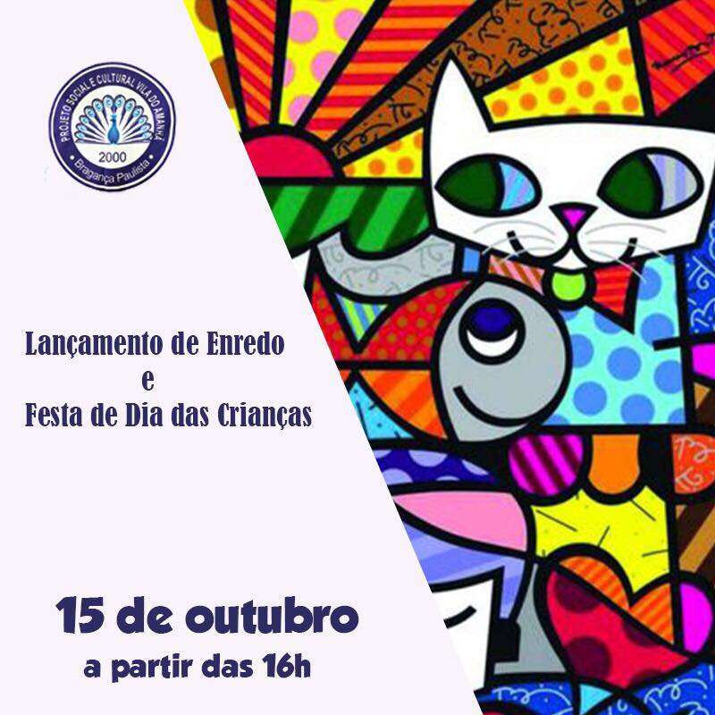 Vila do Amanhã lança enredo hoje durante festa para crianças