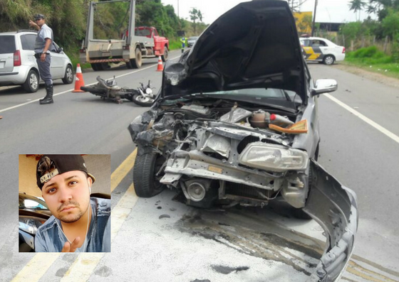 Jovem morre em grave acidente na Bragança/Tuiuti