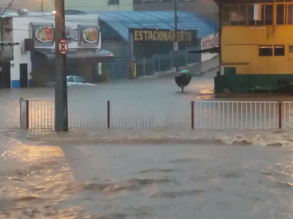 Bragança registra 51 mm de chuva e diversos pontos da cidade são alagados