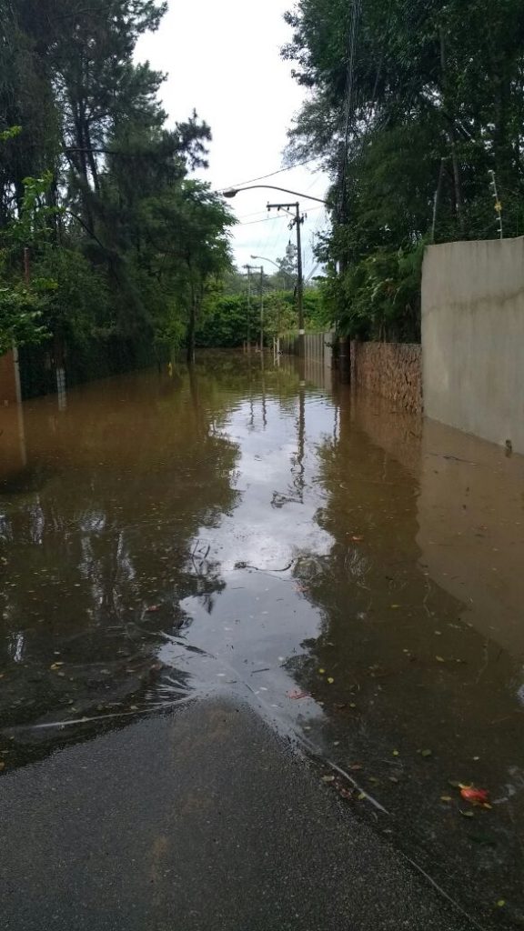 Bragança registra 76 mm de chuva em dois dias