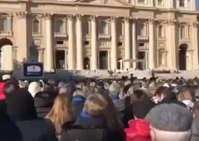 Vídeo mostra Papa Francisco abençoando Bragança Paulista