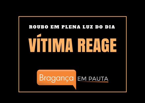 Vítima reage a assalto e recupera dinheiro roubado após sair do banco