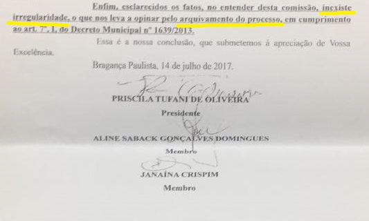 CEI da Saúde: comissão de sindicância chegou pedir arquivamento de processo por não existir irregularidades