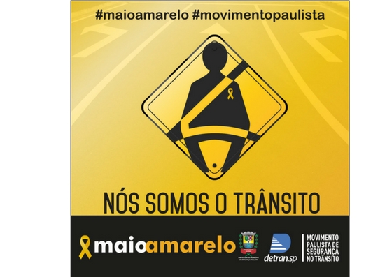 Maio Amarelo: Prefeitura adere movimento e realiza atividades relacionadas ao trânsito