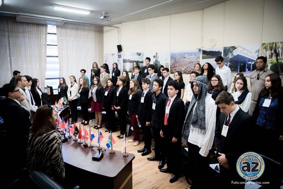 Escola de Bragança discute Tráfico da Fauna e Flora” e “Tráfico de Drogas” em simulação da ONU