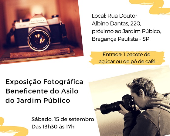 Exposição de fotografias acontece sábado no Lar São Vicente