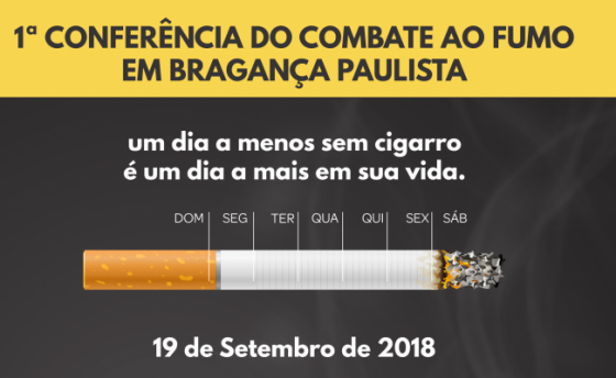 Conferência do Combate ao Fumo acontece dia 19 em Bragança