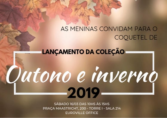 Outono Inverno: lançamento de coleção acontece sábado em Bragança