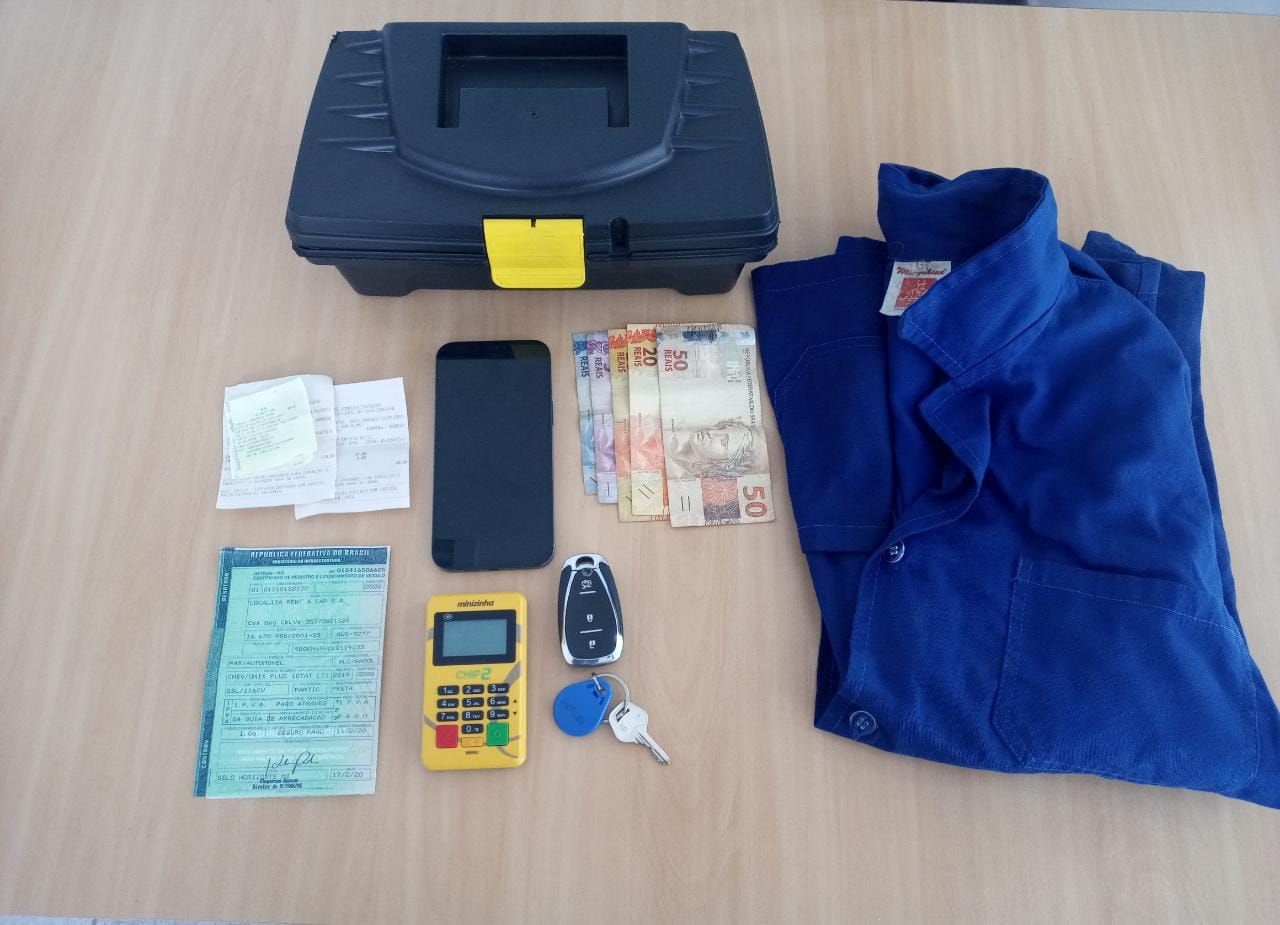 Polícia Militar prende falso mecânico acusado de aplicar golpes em idosos