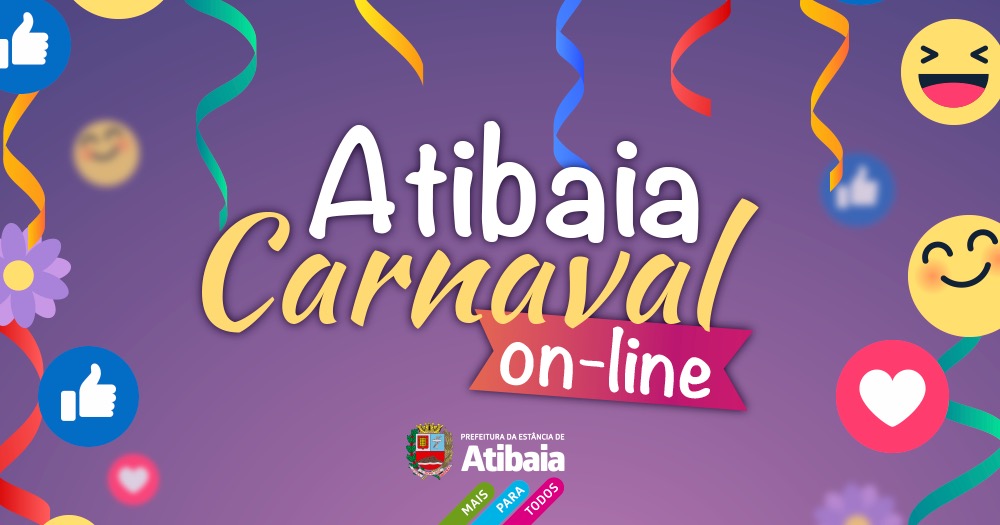 Tradições do Carnaval de Atibaia farão parte do “Folia on-line”