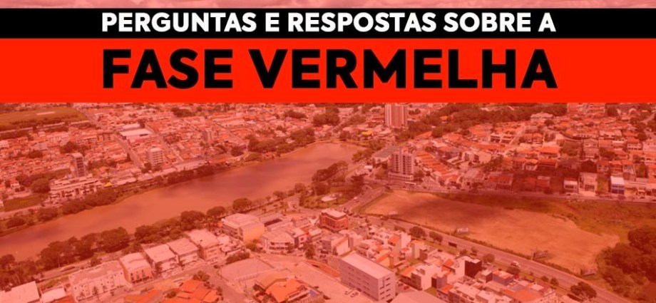 Perguntas e respostas sobre a Fase Vermelha em Bragança Paulista