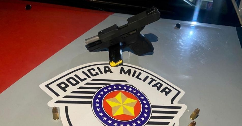 PM localiza em Bragança arma furtada de policial em Minas