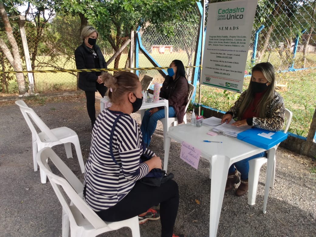 CRAS Volante atende moradores do Biriça do Campinho e do Valado