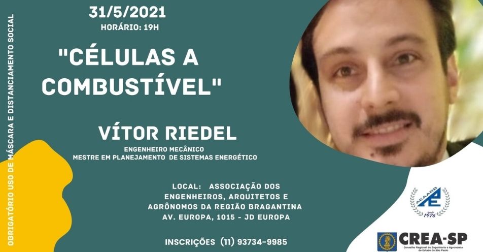 Palestra: Células a Combustível acontece hoje em Bragança