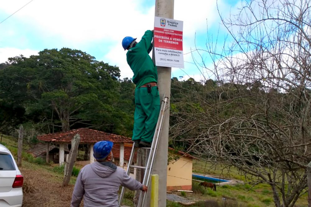 Homem é preso em flagrante ao vender terreno irregular em Bragança