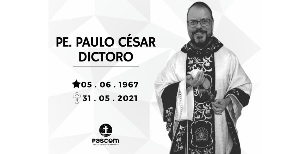 Padre da Diocese de Bragança Paulista falece com COVID-19