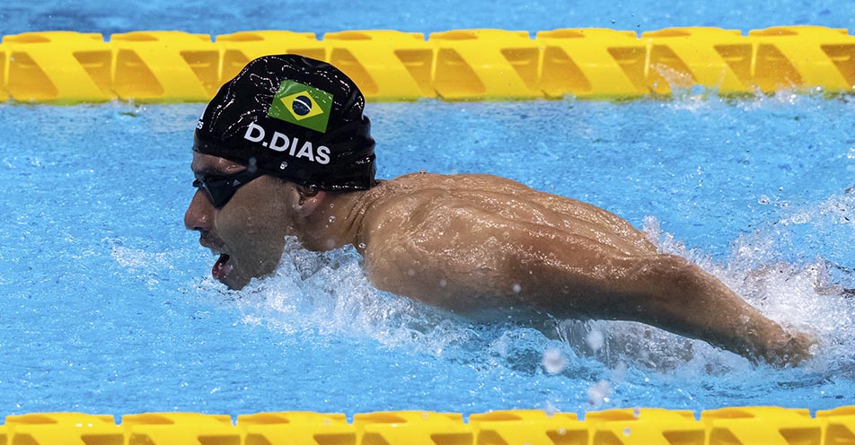 Daniel Dias fica em 6° no estilo borboleta, nesta sexta