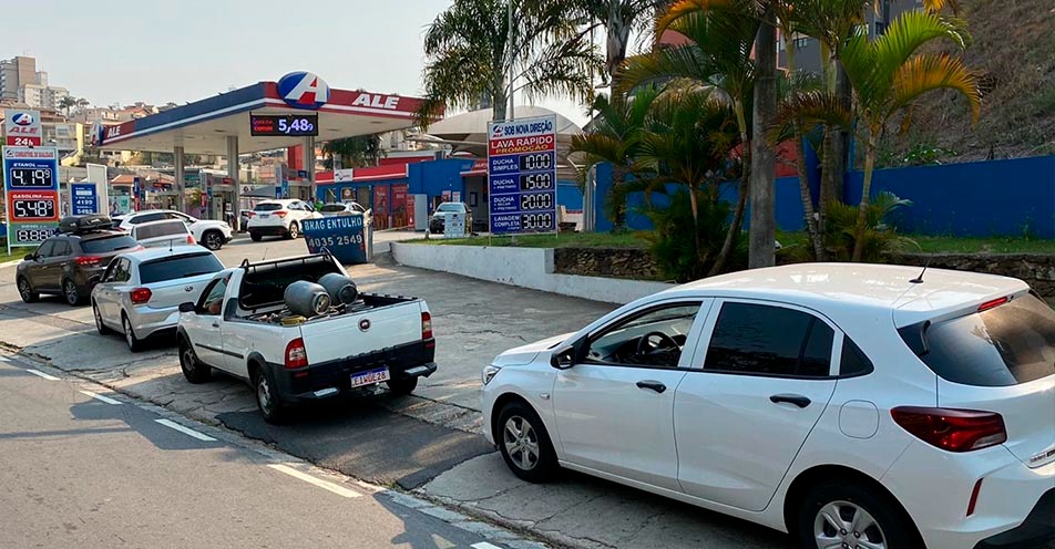 Medo de paralisação: postos de Bragança tem alta na procura