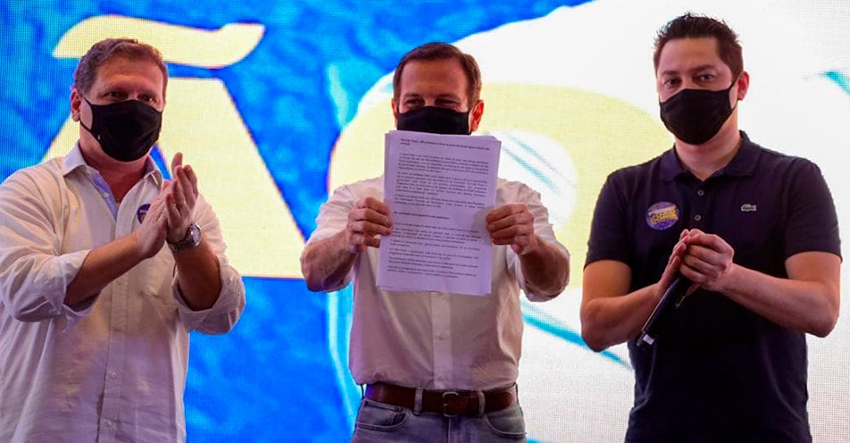Quatro prefeitos da região manifestam apoio à candidatura Doria