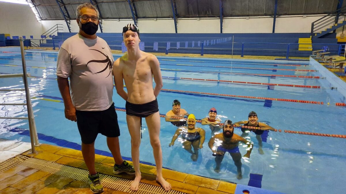 Nadador de Bragança disputará Brasileiro de Esportes Paraolímpicos