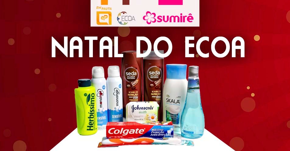 Campanha “Natal no ECOA” arrecada kits de higiene em Bragança Paulista