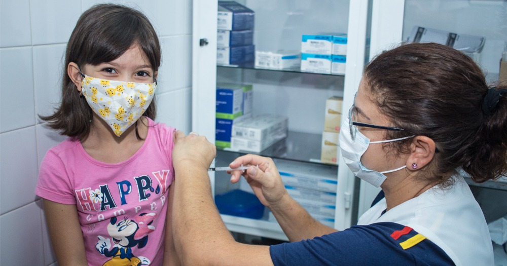 Atibaia abre agendamento para vacinar crianças