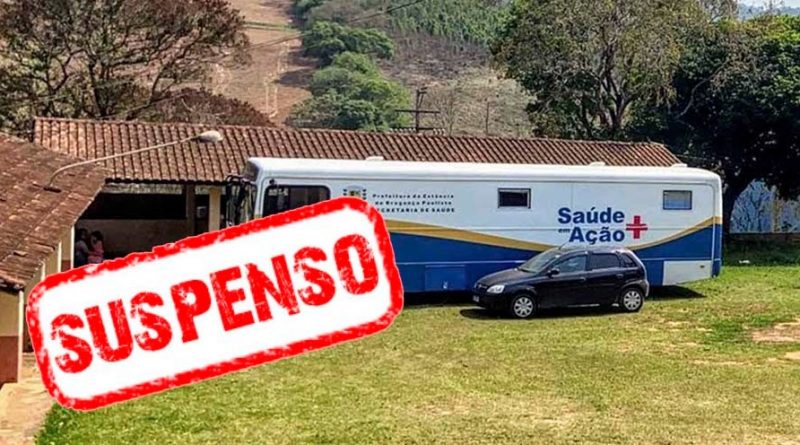 Saúde Móvel continua suspenso em Bragança Paulista