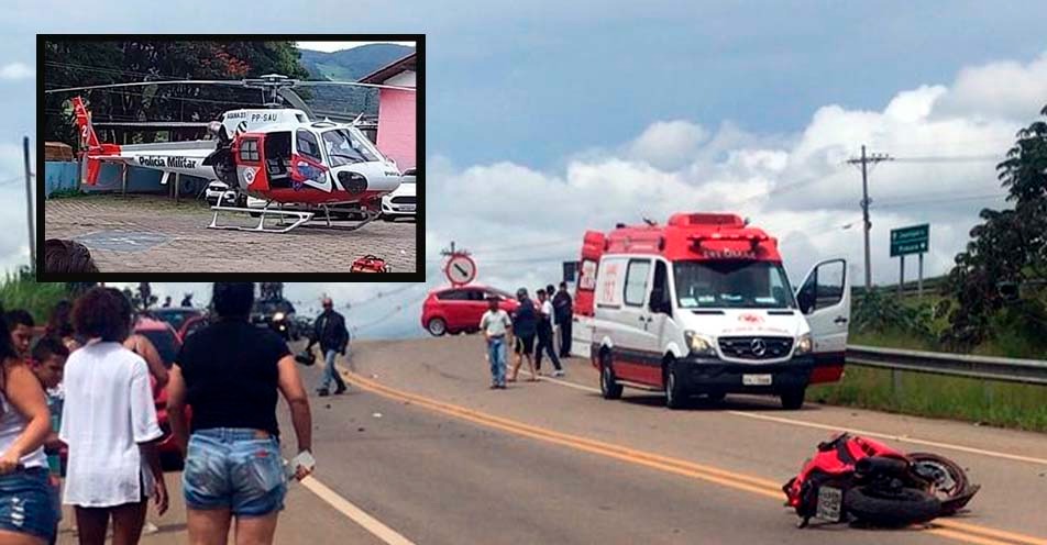 Jovem de 17 anos morre ao ser atingida por moto em rodovia