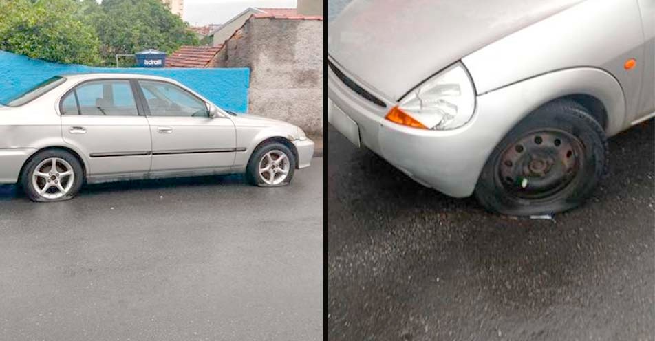 População reclama de veículos abandonados na rua em Bragança Paulista