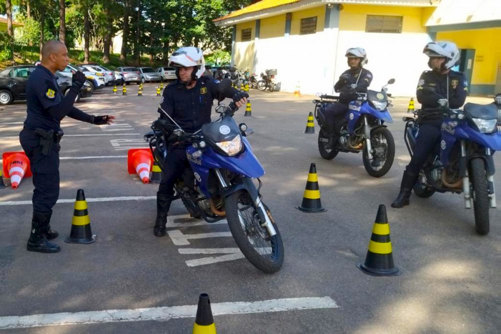 GCM de Bragança Paulista promove curso de Motopatrulhamento
