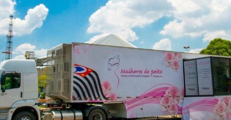 Saúde divulga regras da ‘Carreta da Mamografia’ em Bragança Paulista
