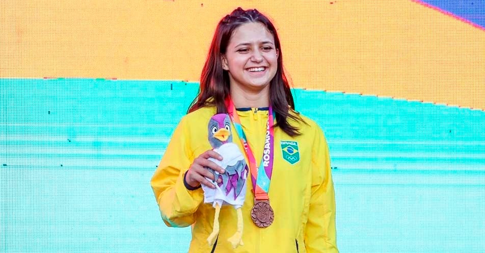 Bragantina conquista o bronze nos Jogos Sul-Americanos