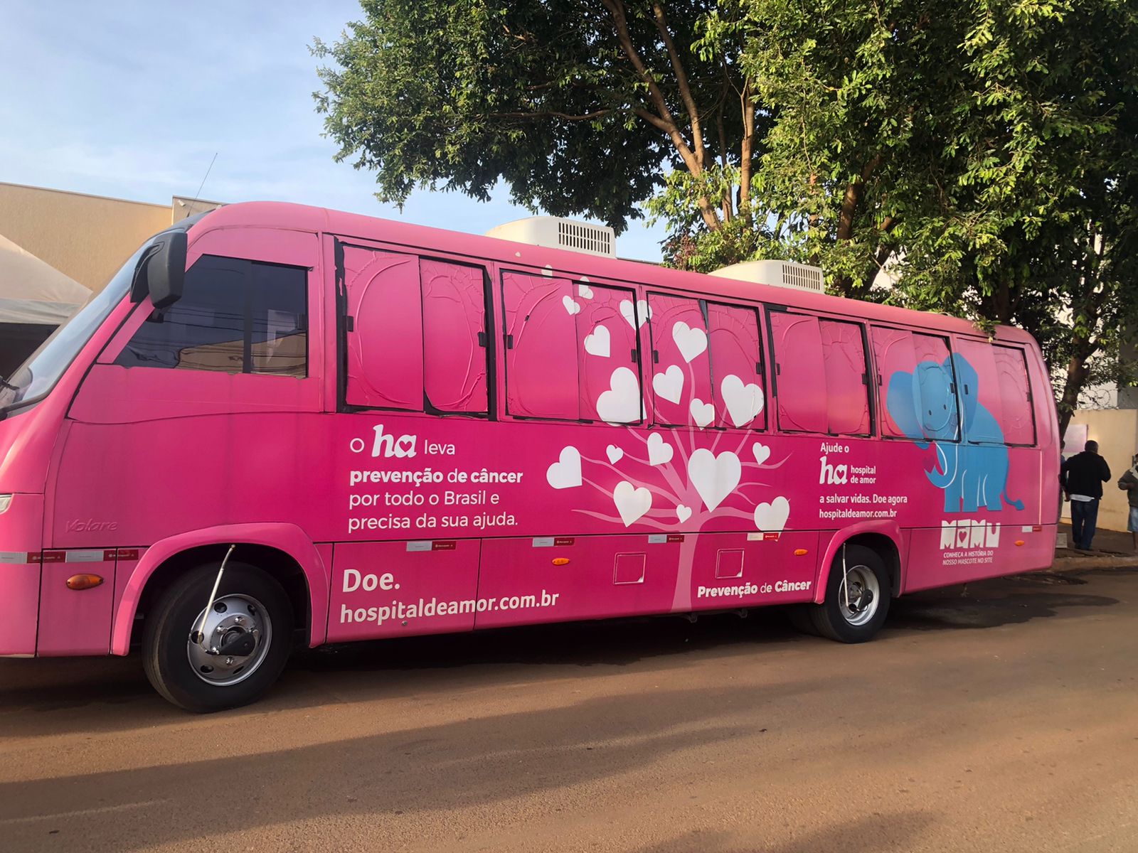 Ônibus do Hospital do Amor estará em Bragança Paulista no dia 15