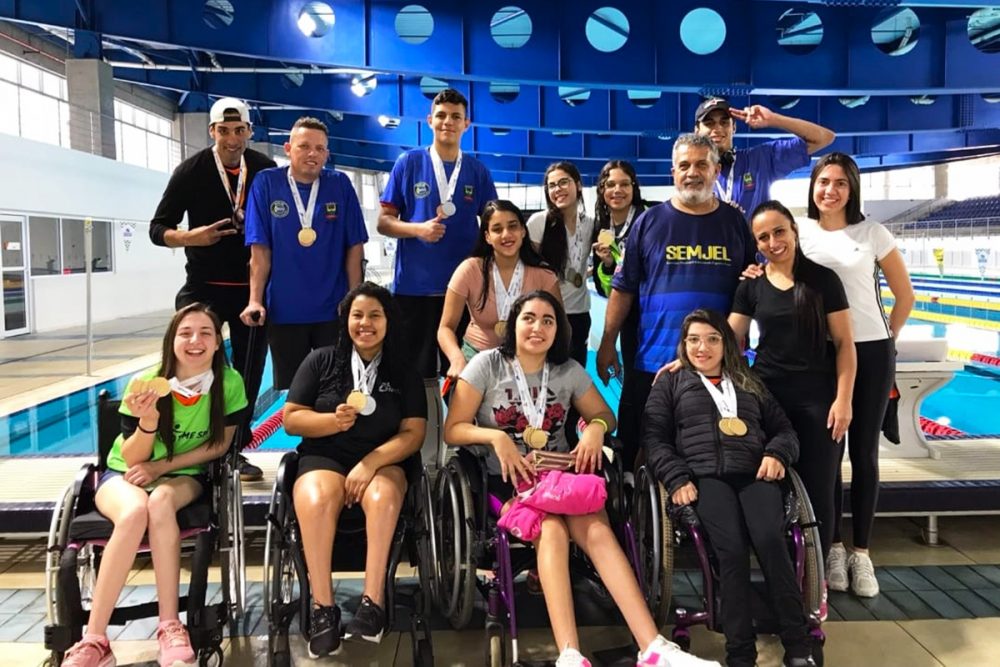 Natação paralímpica de Bragança conquista 22 medalhas