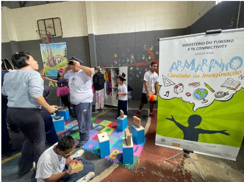 Crianças e adolescentes de Bragança Paulista são beneficiadas pelo projeto ‘Armarinho, Cantinho da Imaginação’