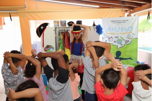 Crianças e adolescentes de Bragança Paulista são beneficiadas pelo projeto ‘Armarinho, Cantinho da Imaginação’