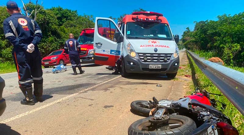 Motociclista morre em acidente na Variante do Guaripocaba