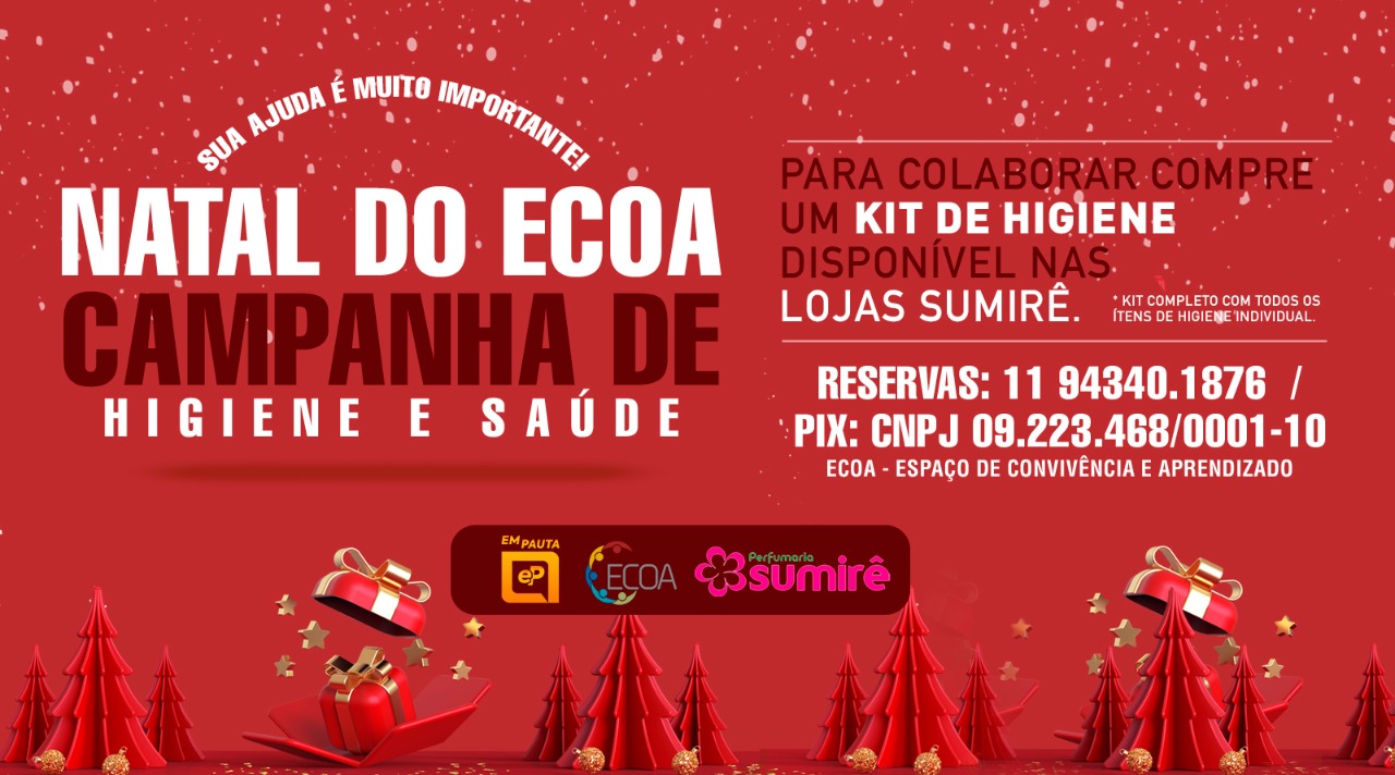 Campanha “Natal do ECOA” entra na reta final de arrecadações