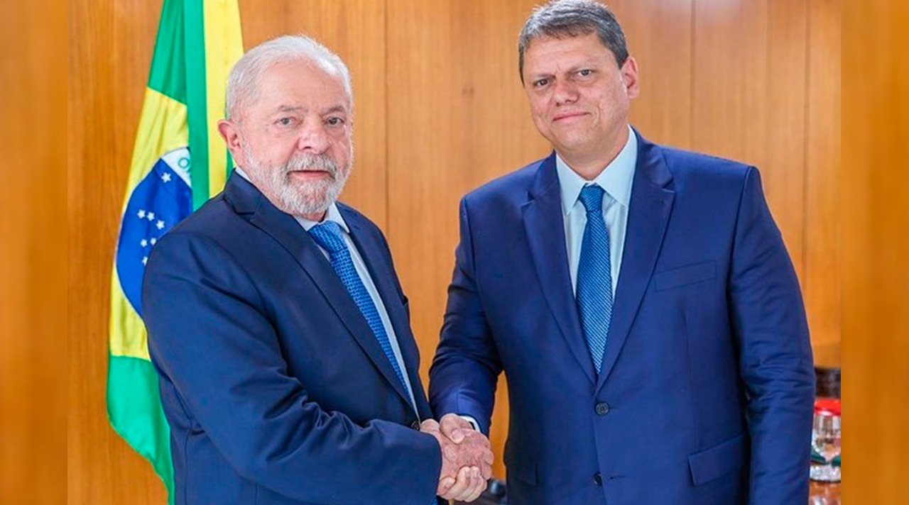 Presidente Lula e governador Tarcísio se reúnem em Brasília