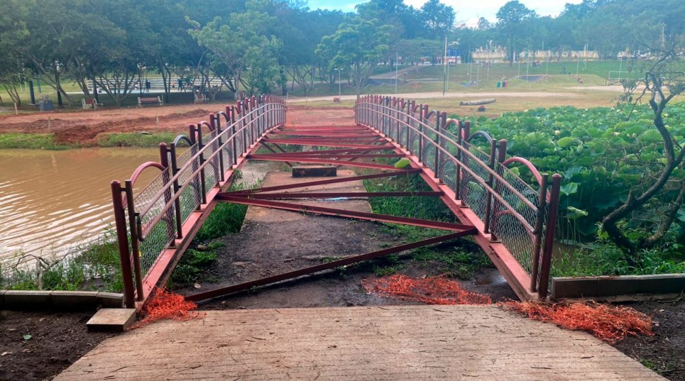 Ano Novo, Obra Velha 8: ponte japonesa tinha prazo de 3 meses