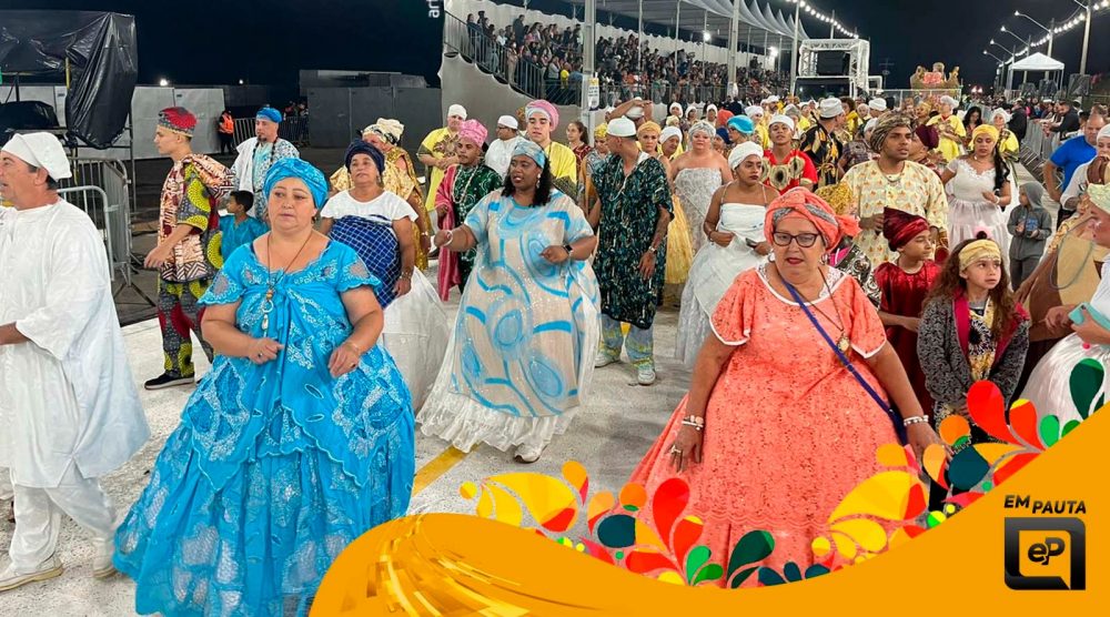 Grupo Afoxé Nagô Mirerê abre desfiles em Bragança Paulista