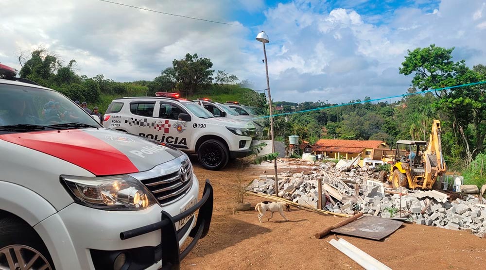 Operação de Reintegração de Posse é realizada em Vargem