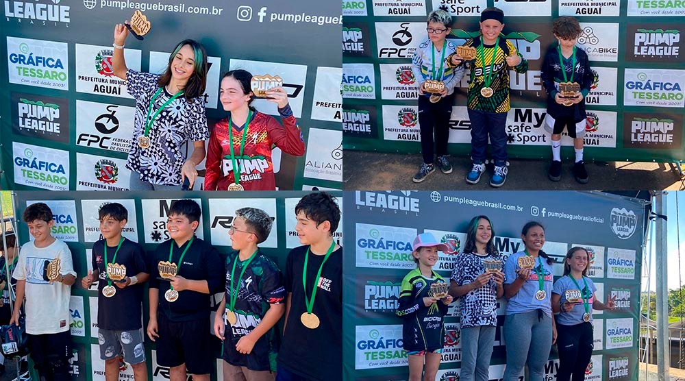 Atletas de Bragança conquistam 6 medalhas no BMX