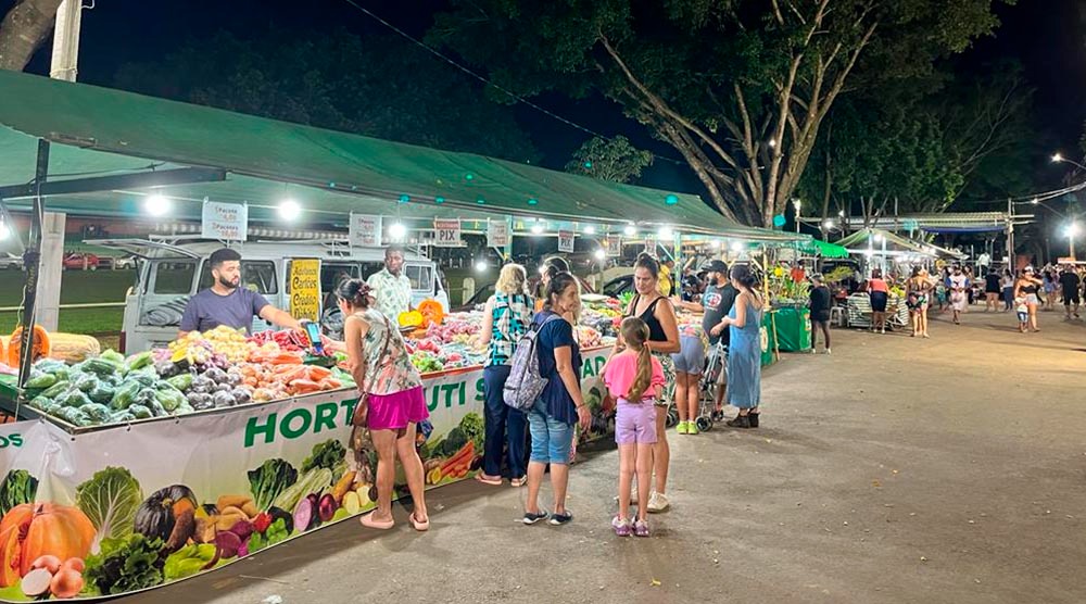 Feira Noturna será retomada nesta quinta no Posto de Monta