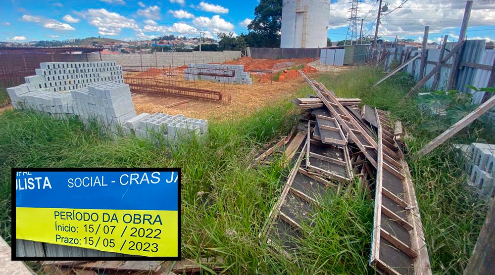 Obra atrasada n° 17: CRAS do Jardim Iguatemi está abandonado