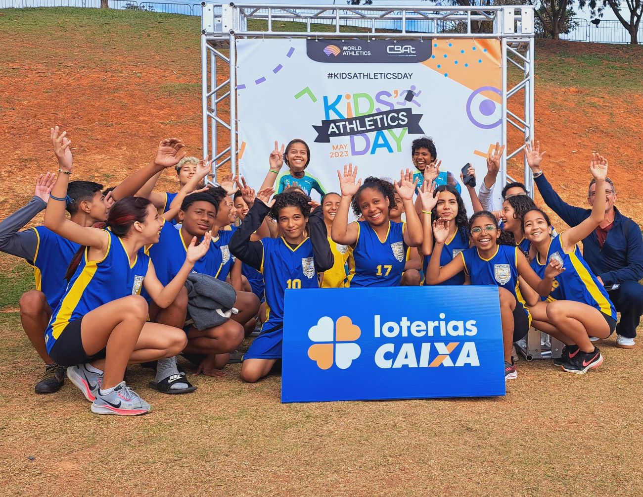 Bragança Paulista participa do ‘Kids Athletics Day’