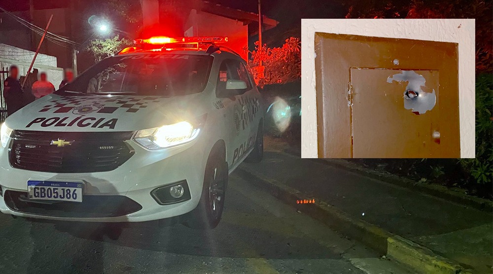 Assaltantes roubam veículo e atiram em proximidades de clube em Bragança