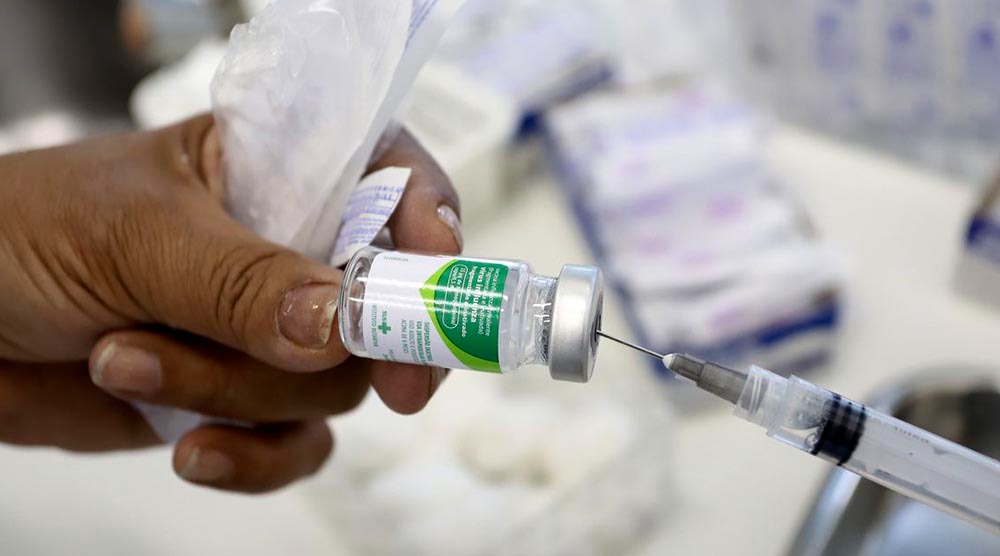 Bragança ainda tem 13 mil doses em estoque da vacina da gripe