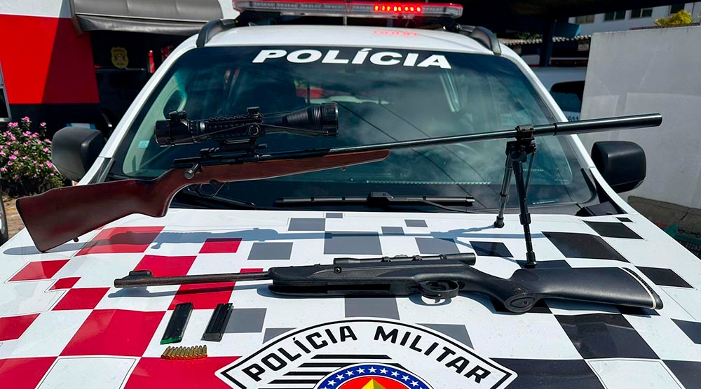 Suspeitos de furto em MG são presos em Bragança com armas